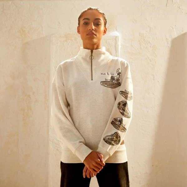 Disney Nouveaux Produits Sweatshirt Zippé Grogu, The Mandalorian Concept Art Pour Femmes 5 Disney Nouveaux Produits Sweatshirt Zippé Grogu, The Mandalorian Concept Art Pour Femmes – Image 3