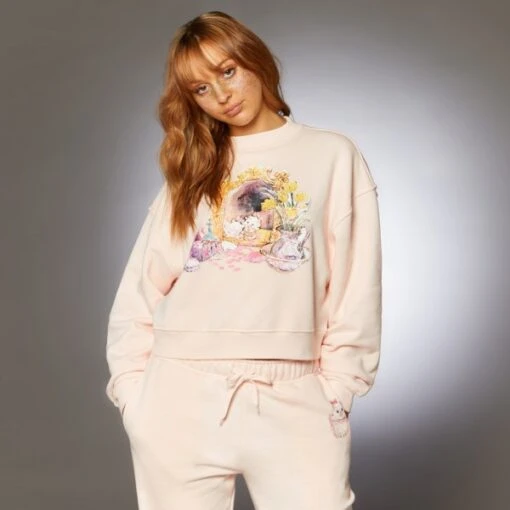Disney Nouveau Sweatshirt Marie Par Ann Shen Pour Femmes, Les Aristochats – Image 3