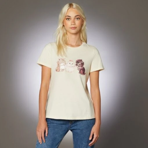 Disney Magasin En Ligne T-shirt Les Aristochats Par Ann Shen Pour Femmes – Image 3