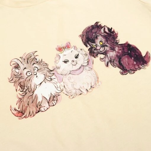 Disney Magasin En Ligne T-shirt Les Aristochats Par Ann Shen Pour Femmes – Image 4