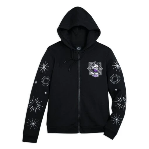 Nouvelle Génération Sweatshirt Mickey Et Ses Amis à Capuche Et Zip Sur L’avant Disney100 Celebration Pour Adultes