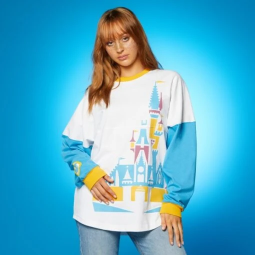 Nouveaux Produits Walt Disney World Haut Spirit Jersey Walt Disney World 50th Anniversary Celebration Pour Adultes – Image 4