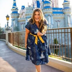 Vente Chaude Robe Walt Disney World 50th Anniversary Celebration Pour Femmes -Costumes Magie 2325051980006M 2