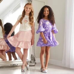 Disney Boutique En Ligne Robe Raiponce Pour Enfants -Costumes Magie 2328045240104M 2