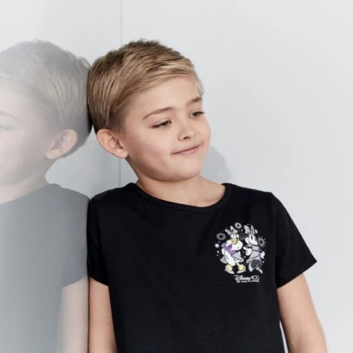 Nouvelle Génération T-shirt Minnie Et Daisy Disney100 Celebration Pour Enfants – Image 5