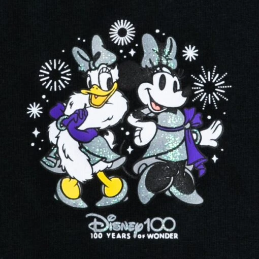 Nouvelle Génération T-shirt Minnie Et Daisy Disney100 Celebration Pour Enfants – Image 6
