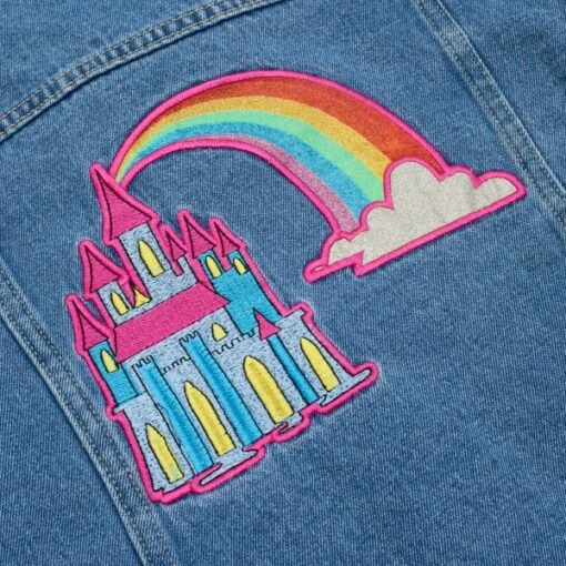 Boutique En Ligne Veste En Jean Disney Princesses Pour Enfants – Image 7