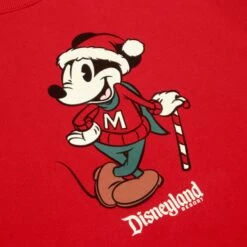 Disney Nouveau Sweatshirt De Noël Mickey Mouse Style Vintage Pour Adultes -Costumes Magie 2403049200019M 4