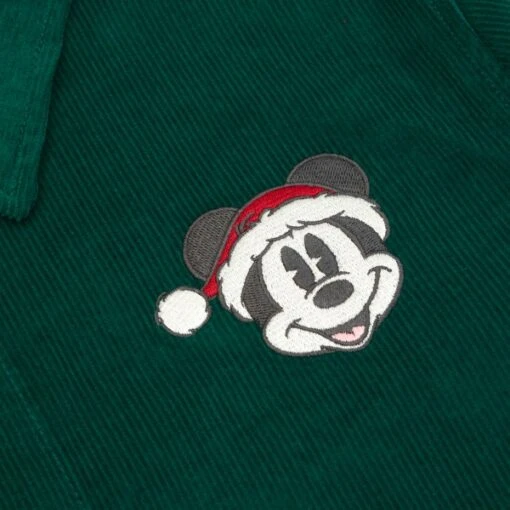 Disney Boutique En Ligne Chemise De Noël En Velours Côtelé Mickey Mouse Style Vintage Pour Adultes – Image 3