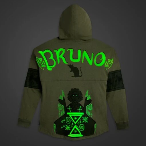 Disney Nouveaux Modelès Swearshirt Spirit Jersey Bruno à Capuche, Encanto, La Fantastique Famille Madrigal – Image 4