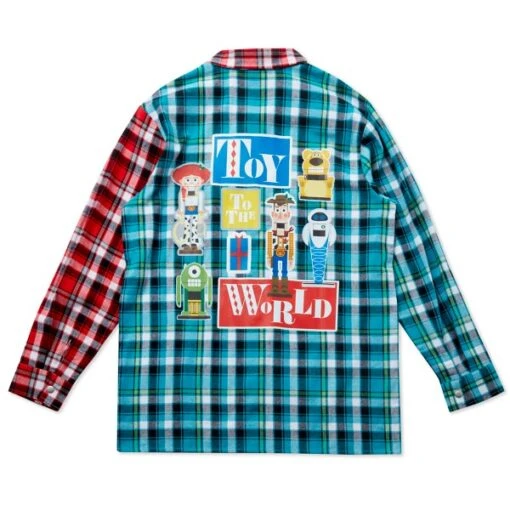 Disney Nouveaux Modelès Chemise Pixar Holiday Manches Longues Pour Adultes – Image 4
