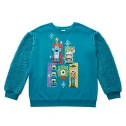 Disney Nouveau Sweatshirt Pixar Holiday Pour Adultes