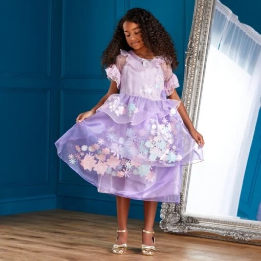 Disney Nouveaux Produits Déguisement Isabela Pour Enfants, Encanto : La Fantastique Famille Madrigal – Image 2