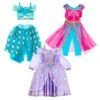 Disney Promotions Ensemble De Déguisements Jasmine Pour Enfants, Aladdin -Costumes Magie 2841045240310M