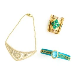 Disney Promotions Ensemble De Déguisements Jasmine Pour Enfants, Aladdin -Costumes Magie 2841045240310M 5