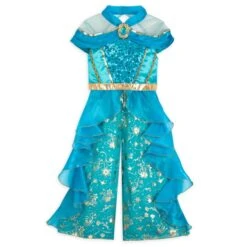 Disney Nouveaux Modelès Déguisement Adaptatif Princesse Jasmine Pour Enfants, Aladdin