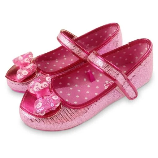 Disney Nouveaux Modelès Chaussures De Déguisement Minnie Roses Pour Enfants – Image 2