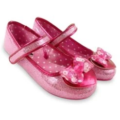 Disney Nouveaux Modelès Chaussures De Déguisement Minnie Roses Pour Enfants
