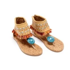 Vente Chaleur Chaussures De Déguisement Vaiana Pour Enfants, Disney Store