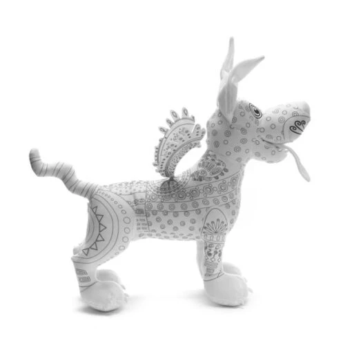 Magasin En Ligne Petite Peluche à Colorier Dante Alebrije, Coco Disney Pixar – Image 2