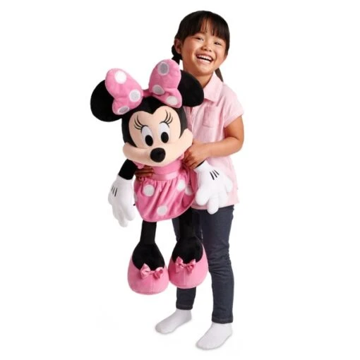 Disney Vente Chaude Grande Peluche Minnie En Rose – Image 2
