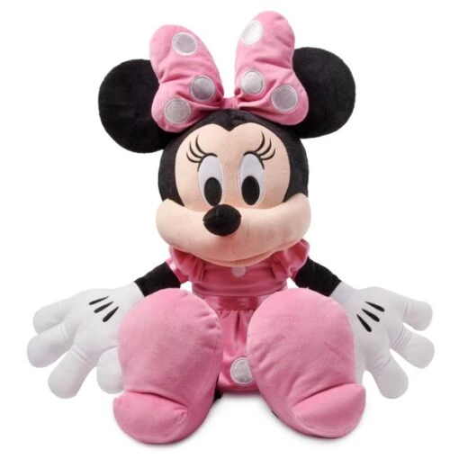 Disney Vente Chaude Grande Peluche Minnie En Rose – Image 3