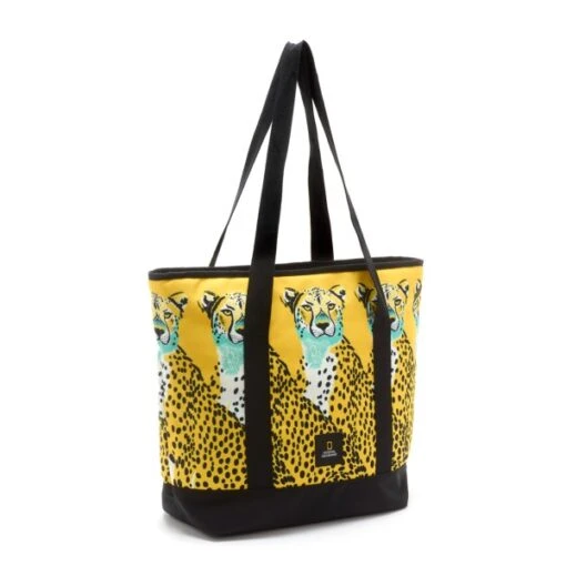 Disney Nouveau Style National Geographic Tote Bag Guépard – Image 2