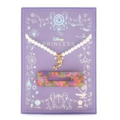 Disney Nouveau Style Ensemble Pince à Cheveux, Collier Et Carte Postale La Petite Sirène -Costumes Magie 427272785624 3