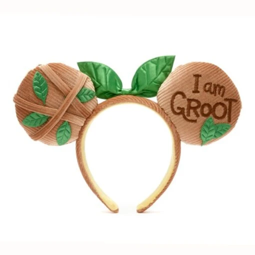 Vente Chaleur Disneyland Serre-tête « Je S’appelle Groot » Pour Adultes, Les Gardiens De La Galaxie – Image 3