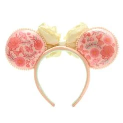 Vente Chaleur Disneyland Oreilles De Minnie Pink Floral Pour Adultes -Costumes Magie 428403356447 2