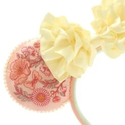 Vente Chaleur Disneyland Oreilles De Minnie Pink Floral Pour Adultes -Costumes Magie 428403356447 4