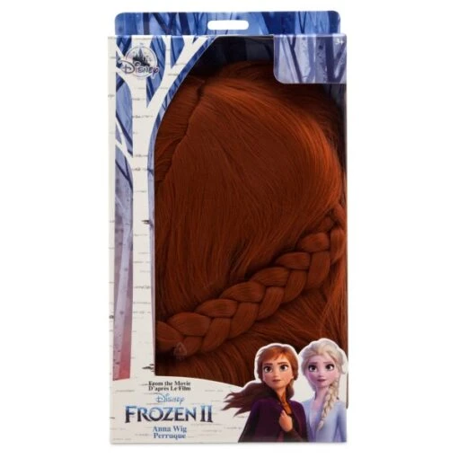 Disney Nouveau Perruque Anna Pour Enfants, La Reine Des Neiges 2 – Image 2