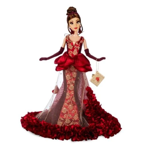 Disney Nouveau Poupée Belle En édition Limitée, La Grande Fête Des Princesses – Image 3