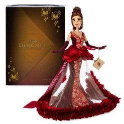 Disney Nouveau Poupée Belle En édition Limitée, La Grande Fête Des Princesses