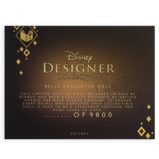 Disney Nouveau Poupée Belle En édition Limitée, La Grande Fête Des Princesses – Image 8