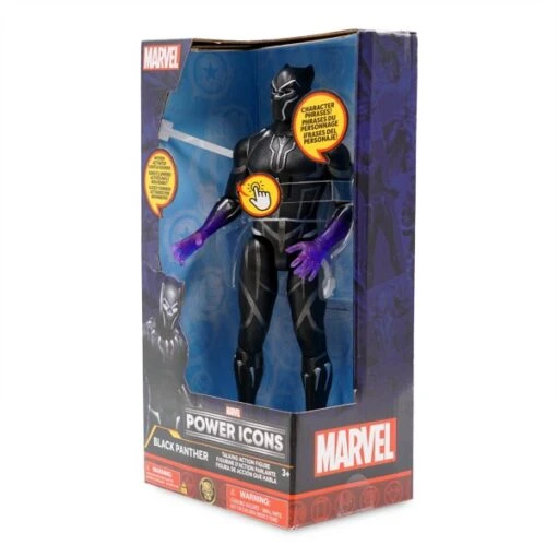 Disney Vente Chaude Figurine Black Panther Articulée Et Parlante – Image 6