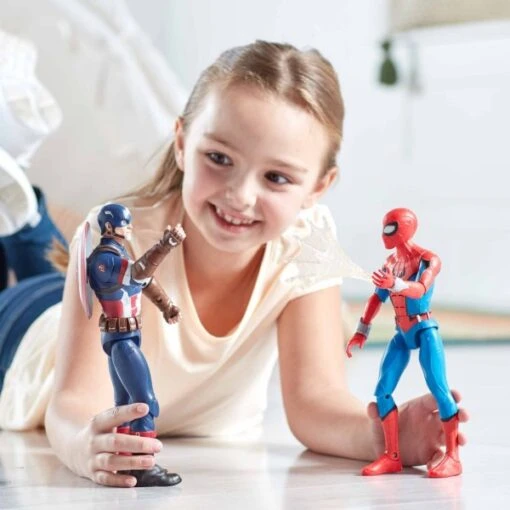 Disney Nouveaux Modelès Figurine Spider-Man Articulée Et Parlante – Image 2