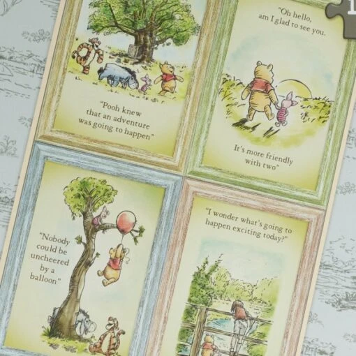 Disney Nouveaux Modelès Puzzle 1 000 Pièces Winnie L’Ourson Et Ses Amis – Image 2