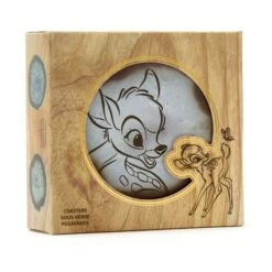 Vente Chaude Disneyland Ensemble De 4 Sous-verres Bambi Comfy And Cosy -Costumes Magie 465013360716 7