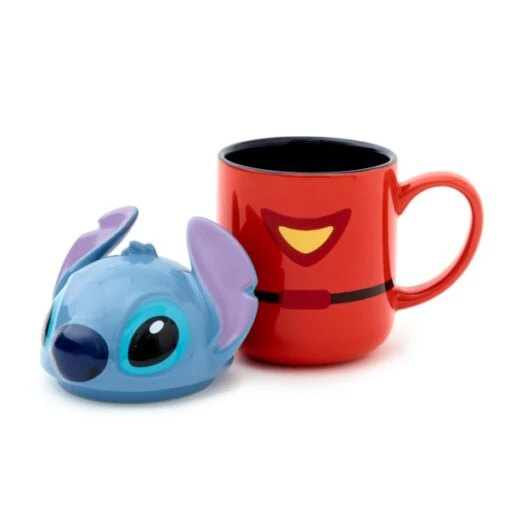 Disney Vente Chaleur Mug Stitch Avec Couvercle – Image 3