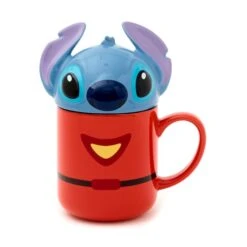 Disney Vente Chaleur Mug Stitch Avec Couvercle