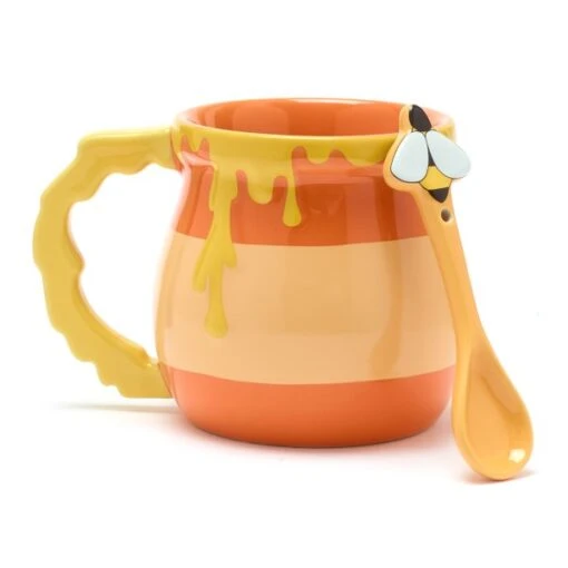Disney Nouveau Mug Et Cuillère Winnie L’Ourson – Image 2