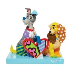 Disney Vente Chaleur Enesco Figurine Britto La Belle Et Le Clochard