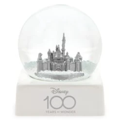 Nouveaux Produits Disney Resort Boule à Neige Château De La Belle Au Bois Dormant Disney100 Celebration