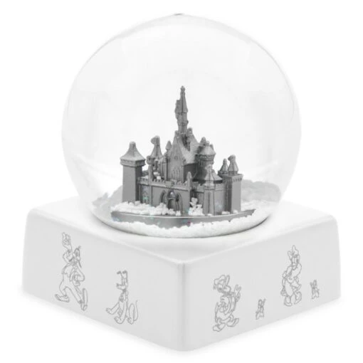 Nouveaux Produits Disney Resort Boule à Neige Château De La Belle Au Bois Dormant Disney100 Celebration – Image 4