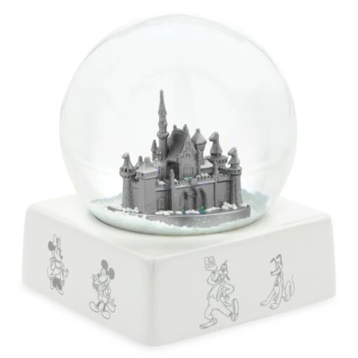 Nouveaux Produits Disney Resort Boule à Neige Château De La Belle Au Bois Dormant Disney100 Celebration – Image 5
