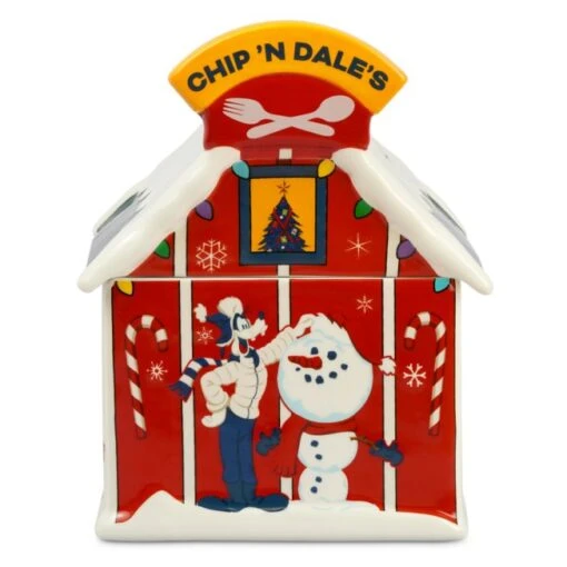 Disney Nouveaux Modelès Boîte à Biscuits Tic Et Tac, Walt’s Holiday Lodge