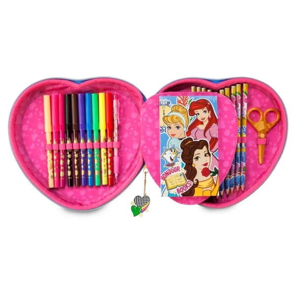 Nouveau Kit De Fournitures Zippé Princesses Disney 5 Nouveau Kit De Fournitures Zippé Princesses Disney – Image 3