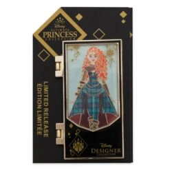 Vente Chaleur Disney Store Pin’s Articulé Merida, Collection Disney Designer -Costumes Magie 466042599849 3