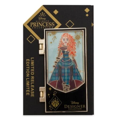 Vente Chaleur Disney Store Pin’s Articulé Merida, Collection Disney Designer – Image 4